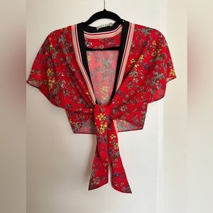 Alice & Olivia crop top size xs